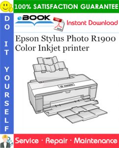 Epson Stylus Photo R1900 Color Inkjet printer Service Repair Manual