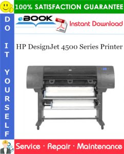 HP DesignJet 4500 Series Printer Service Repair Manual