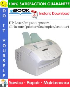 HP LaserJet 3200, 3200m all-in-one (printer/fax/copier/scanner) Service Repair Manual