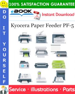 Kyocera Paper Feeder PF-5 Parts Catalogue Manual