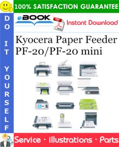 Kyocera Paper Feeder PF-20/PF-20 mini Parts Catalogue Manual