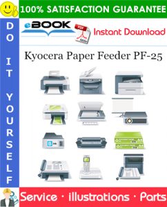 Kyocera Paper Feeder PF-25 Parts Catalogue Manual