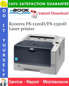 Kyocera FS-1120D/FS-1320D Laser printer Service Repair Manual + Parts Catalog