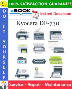 Kyocera DF-730 Service Repair Manual + Parts Catalog