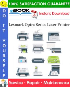 Lexmark Optra Series Laser Printer Service Repair Manual