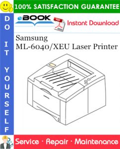 Samsung ML-6040/XEU Laser Printer Service Repair Manual