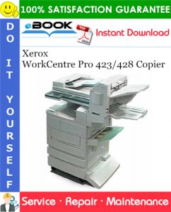 Xerox WorkCentre Pro 423/428 Copier Service Repair Manual