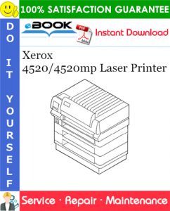 Xerox 4520/4520mp Laser Printer Service Repair Manual