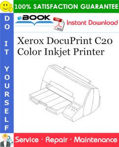 Xerox DocuPrint C20 Color Inkjet Printer Service Repair Manual