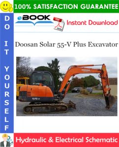 Doosan Solar 55-V Plus Excavator Hydraulic & Electrical Schematic