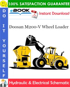 Doosan M200-V Wheel Loader Hydraulic & Electrical Schematic