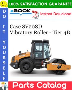 Case SV208D Vibratory Roller - Tier 4B Parts Catalog