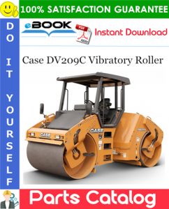 Case DV209C Vibratory Roller Parts Catalog