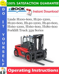 Linde H100-600, H120-1200, H120-600, H140-1200, H140-600, H160-1200, H160-600, H180-600