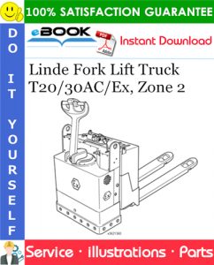 Linde Fork Lift Truck T20/30AC/Ex, Zone 2 Parts Manual