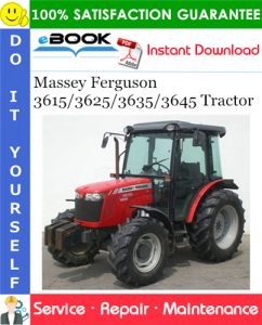 Massey Ferguson 3615/3625/3635/3645 Tractor Service Repair Manual