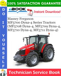 Massey Ferguson MF5700 Dyna-4 Series Tractors