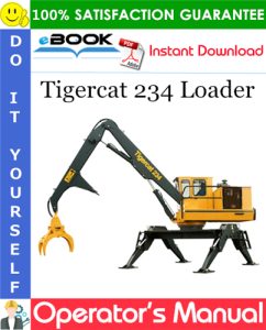 Tigercat 234 Loader Operator's Manual