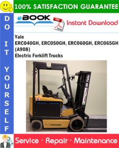 Yale ERC040GH, ERC050GH, ERC060GH, ERC065GH (A908) Electric Forklift Trucks