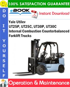 Yale Utilev UT25P, UT25C, UT30P, UT30C