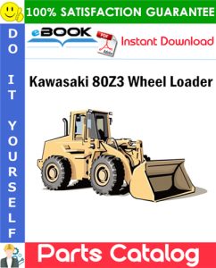 Kawasaki 80Z3 Wheel Loader Parts Catalog