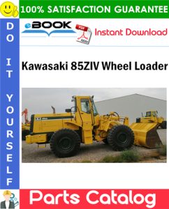 Kawasaki 85ZIV Wheel Loader Parts Catalog