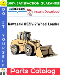 Kawasaki 85ZIV-2 Wheel Loader Parts Catalog