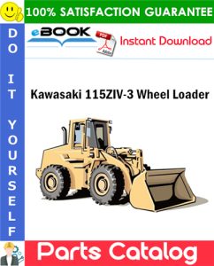 Kawasaki 115ZIV-3 Wheel Loader Parts Catalog