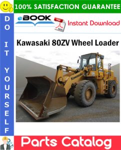 Kawasaki 80ZV Wheel Loader Parts Catalog