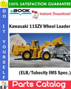 Kawasaki 115ZV Wheel Loader Parts Catalog