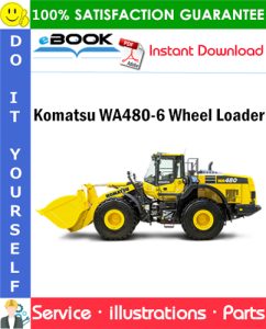 Komatsu WA480-6 Wheel Loader Parts Manual (S/N H60051 - H60462)