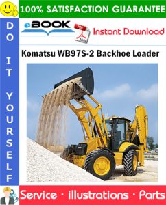 Komatsu WB97S-2 Backhoe Loader Parts Manual (S/N 97SF10431 and up)