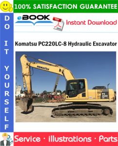 Komatsu PC220LC-8 Hydraulic Excavator Parts Manual (S/N A88001 and up)