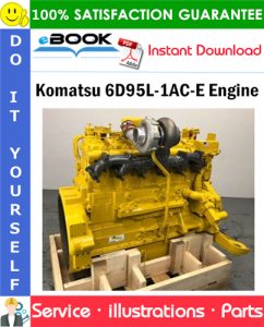 Komatsu 6D95L-1AC-E Engine Parts Manual (S/N 96999 and up)