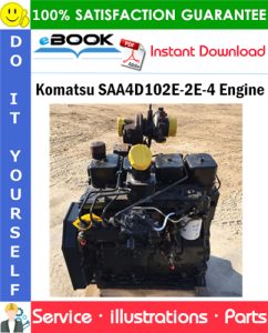 Komatsu SAA4D102E-2E-4 Engine Parts Manual (S/N 26274903 and up)