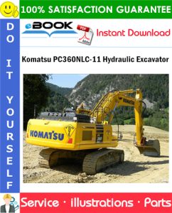 Komatsu PC360NLC-11 Hydraulic Excavator Parts Manual (S/N 90001 and up)