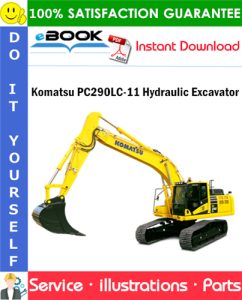 Komatsu PC290LC-11 Hydraulic Excavator Parts Manual (S/N 35001 and up)