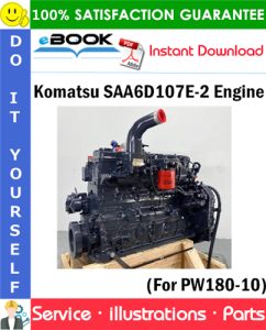 Komatsu SAA6D107E-2 Engine Parts Manual (S/N 22069880 and up)