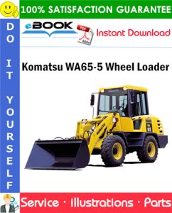 Komatsu WA65-5 Wheel Loader Parts Manual (S/N H50051 and up)