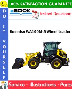 Komatsu WA100M-5 Wheel Loader Parts Manual