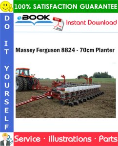 Massey Ferguson 8824 - 70cm Planter Parts Manual