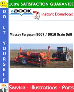 Massey Ferguson 9007 / 9010 Grain Drill Parts Manual