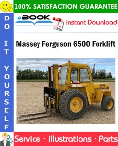 Massey Ferguson 6500 Forklift Parts Manual