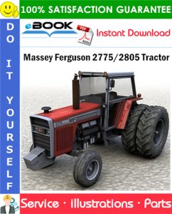 Massey Ferguson 2775/2805 Tractor Parts Manual