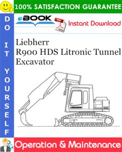 Liebherr R900 HDS Litronic Tunnel Excavator