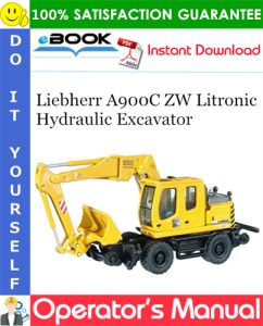 Liebherr A900C ZW Litronic Hydraulic Excavator