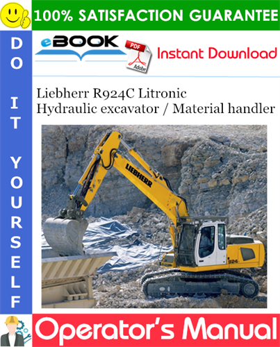 Liebherr R924C Litronic Hydraulic excavator / Material handler