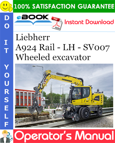 Liebherr A924 Rail - LH - SV007 Wheeled excavator